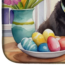 Load image into Gallery viewer, Decorating Easter Curly-Coated Retriever Dish Drying Mat