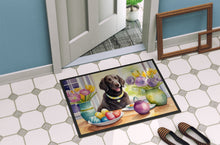 Load image into Gallery viewer, Decorating Easter Curly-Coated Retriever Doormat