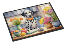 Load image into Gallery viewer, Decorating Easter Dalmatian Doormat-24x36 Indoor / Outdoor Rug | Made in USA
