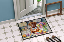 Load image into Gallery viewer, Decorating Easter Dogue de Bordeaux Doormat