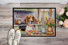 Load image into Gallery viewer, Decorating Easter English Foxhound Doormat-24x36 Indoor / Outdoor Rug | Made in USA