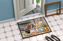 Load image into Gallery viewer, Decorating Easter English Foxhound Doormat
