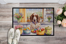 Load image into Gallery viewer, Decorating Easter English Setter Doormat-24x36 Indoor / Outdoor Rug | Made in USA