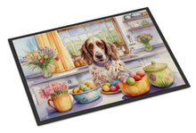 Load image into Gallery viewer, Decorating Easter English Setter Doormat-24x36 Indoor / Outdoor Rug | Made in USA