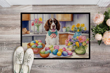 Load image into Gallery viewer, Decorating Easter English Springer Spaniel Doormat