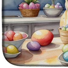 Load image into Gallery viewer, Decorating Easter French Bulldog Dish Drying Mat