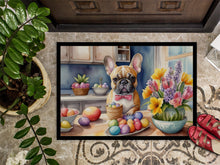 Load image into Gallery viewer, Decorating Easter French Bulldog Doormat-24x36 Indoor / Outdoor Rug | Made in USA