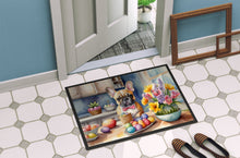 Load image into Gallery viewer, Decorating Easter French Bulldog Doormat - 18X27 Indoor / Outdoor Rug | Made in USA