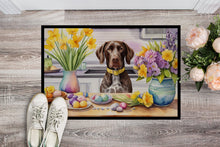 Load image into Gallery viewer, Decorating Easter German Shorthaired Pointer Doormat-24x36 Indoor / Outdoor Rug | Made in USA