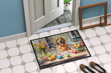 Load image into Gallery viewer, Decorating Easter Golden Retriever Doormat