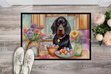 Load image into Gallery viewer, Decorating Easter Gordon Setter Doormat-24x36 Indoor / Outdoor Rug | Made in USA