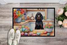 Load image into Gallery viewer, Decorating Easter Gordon Setter Doormat-24x36 Indoor / Outdoor Rug | Made in USA