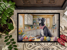 Load image into Gallery viewer, Decorating Easter Great Dane Doormat - 18X27 Indoor / Outdoor Rug | Made in USA