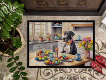 Load image into Gallery viewer, Decorating Easter Great Dane Doormat - 18X27 Indoor / Outdoor Rug | Made in USA