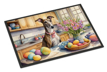 Load image into Gallery viewer, Decorating Easter Greyhound Doormat-24x36 Indoor / Outdoor Rug | Made in USA