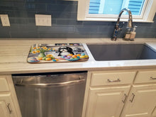 Load image into Gallery viewer, Decorating Easter Havanese Dish Drying Mat