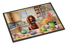 Load image into Gallery viewer, Decorating Easter Irish Setter Doormat-24x36 Indoor / Outdoor Rug | Made in USA