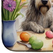 Load image into Gallery viewer, Decorating Easter Irish Wolfhound Dish Drying Mat