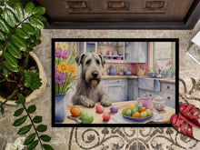 Load image into Gallery viewer, Decorating Easter Irish Wolfhound Doormat - 18X27 Indoor / Outdoor Rug | Made in USA