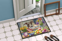 Load image into Gallery viewer, Decorating Easter Italian Greyhound Doormat