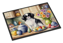 Load image into Gallery viewer, Decorating Easter Japanese Chin Doormat-24x36 Indoor / Outdoor Rug | Made in USA