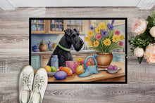 Load image into Gallery viewer, Decorating Easter Kerry Blue Terrier Doormat-24x36 Indoor / Outdoor Rug | Made in USA