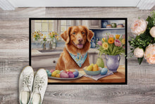 Load image into Gallery viewer, Decorating Easter Nova Scotia Duck Tolling Retriever Doormat-24x36 Indoor / Outdoor Rug | Made in USA