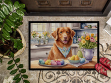 Load image into Gallery viewer, Decorating Easter Nova Scotia Duck Tolling Retriever Doormat