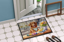 Load image into Gallery viewer, Decorating Easter Nova Scotia Duck Tolling Retriever Doormat