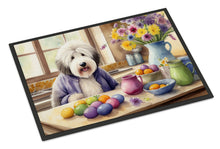 Load image into Gallery viewer, Decorating Easter Old English Sheepdog Doormat-24x36 Indoor / Outdoor Rug | Made in USA
