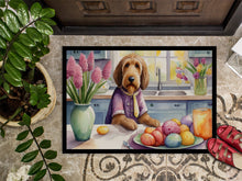 Load image into Gallery viewer, Decorating Easter Otterhound Doormat