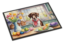 Load image into Gallery viewer, Decorating Easter Pointer Doormat