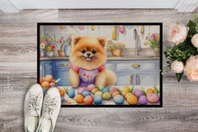 Load image into Gallery viewer, Decorating Easter Pomeranian Doormat-24x36 Indoor / Outdoor Rug | Made in USA