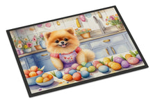 Load image into Gallery viewer, Decorating Easter Pomeranian Doormat - 18X27 Indoor / Outdoor Rug | Made in USA