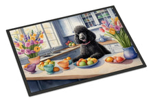 Load image into Gallery viewer, Decorating Easter Black Poodle Doormat-24x36 Indoor / Outdoor Rug | Made in USA