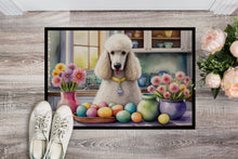 Load image into Gallery viewer, Decorating Easter White Poodle Doormat-24x36 Indoor / Outdoor Rug | Made in USA