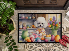 Load image into Gallery viewer, Decorating Easter White Poodle Doormat-24x36 Indoor / Outdoor Rug | Made in USA
