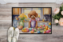 Load image into Gallery viewer, Decorating Easter Poodle Doormat-24x36 Indoor / Outdoor Rug | Made in USA