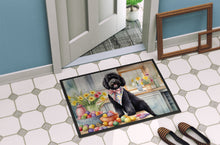 Load image into Gallery viewer, Decorating Easter Portuguese Water Dog Doormat