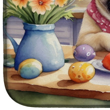 Load image into Gallery viewer, Decorating Easter Pug Dish Drying Mat