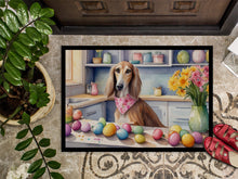 Load image into Gallery viewer, Decorating Easter Saluki Doormat