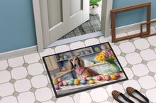 Load image into Gallery viewer, Decorating Easter Saluki Doormat