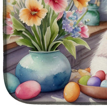 Load image into Gallery viewer, Decorating Easter Samoyed Dish Drying Mat