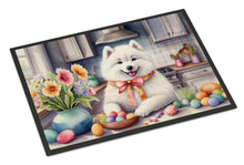 Load image into Gallery viewer, Decorating Easter Samoyed Doormat