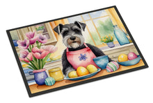 Load image into Gallery viewer, Decorating Easter Schnauzer Doormat-24x36 Indoor / Outdoor Rug | Made in USA