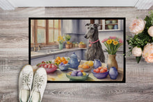 Load image into Gallery viewer, Decorating Easter Scottish Deerhound Doormat-24x36 Indoor / Outdoor Rug | Made in USA