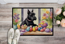 Load image into Gallery viewer, Decorating Easter Scottish Terrier Doormat-24x36 Indoor / Outdoor Rug | Made in USA