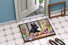 Load image into Gallery viewer, Decorating Easter Scottish Terrier Doormat