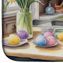 Load image into Gallery viewer, Decorating Easter Sealyham Terrier Dish Drying Mat