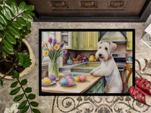 Load image into Gallery viewer, Decorating Easter Sealyham Terrier Doormat-24x36 Indoor / Outdoor Rug | Made in USA